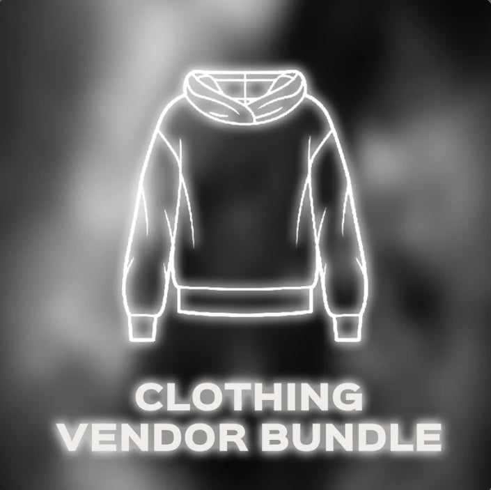 Clothing Vendor Bundle *PASSING*